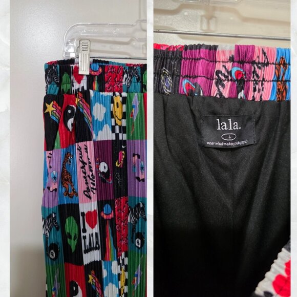 Patchwork Print Plisse Set - Picture 4 of 15